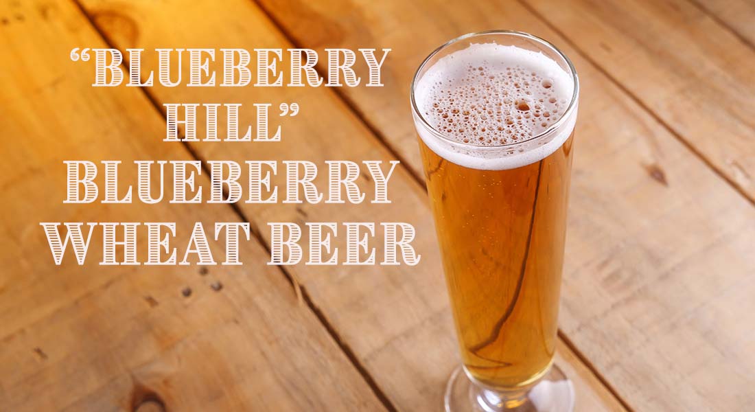 Blueberry Hill Blueberry Wheat Beer Recipe