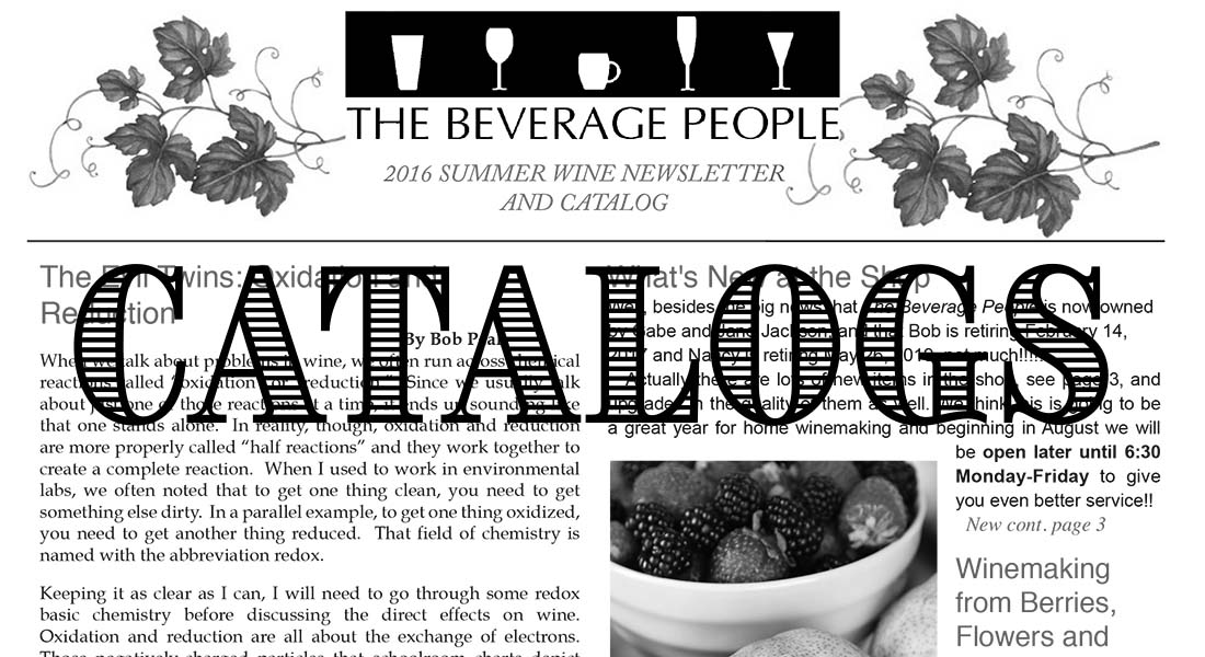 The Beverage People Catalogs