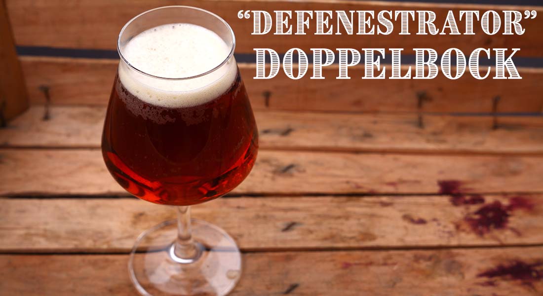 Defenestrator Doppelbock Recipe