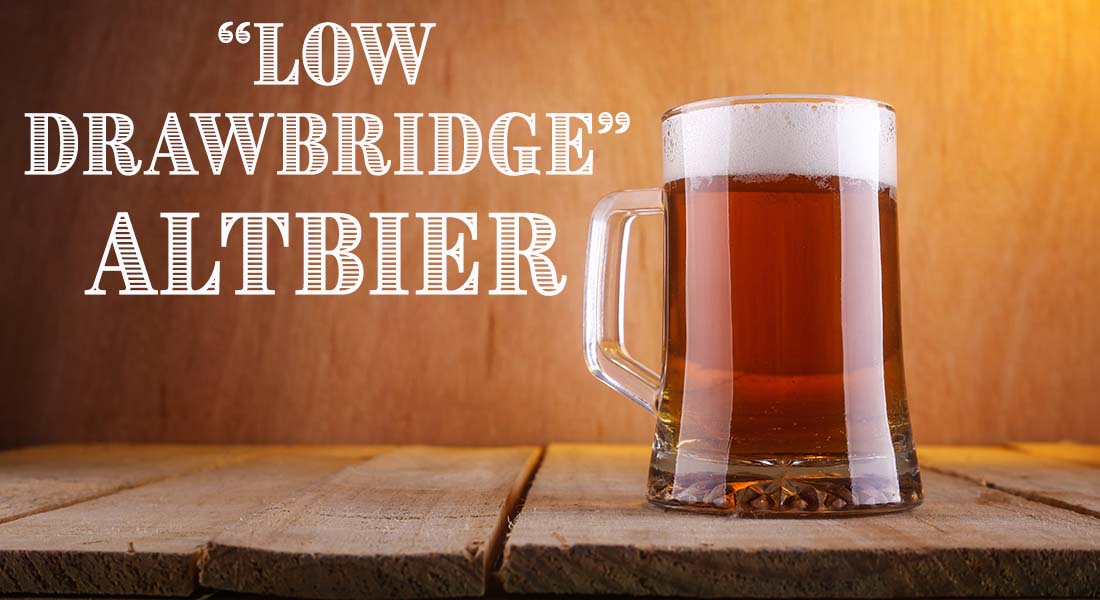 Low Drawbridge Altbier Alt Recipe