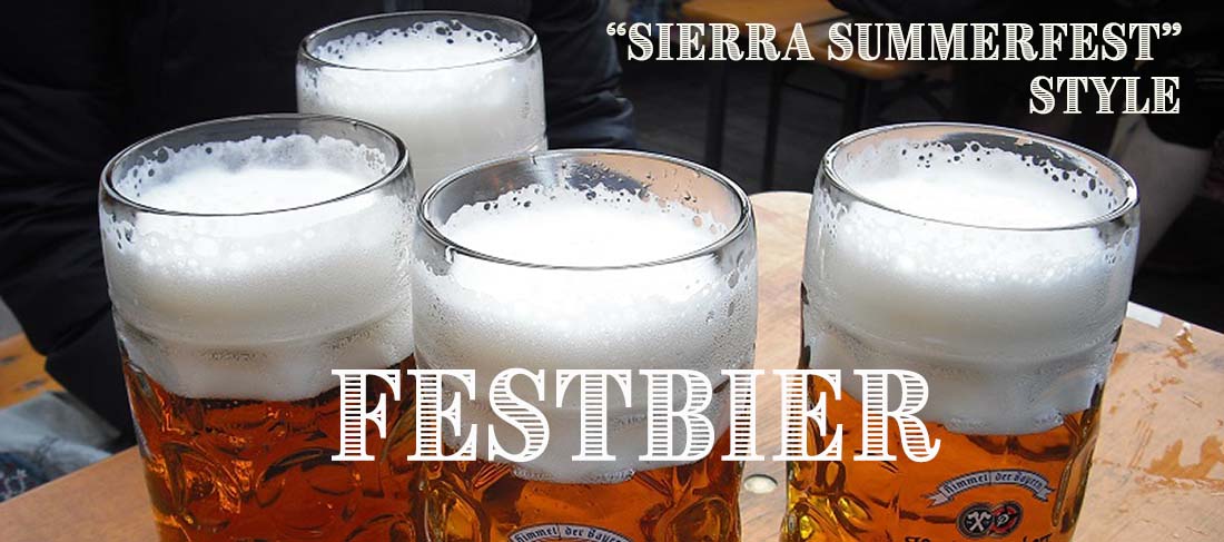 Sierra Summerfest Lager Festbier Recipe