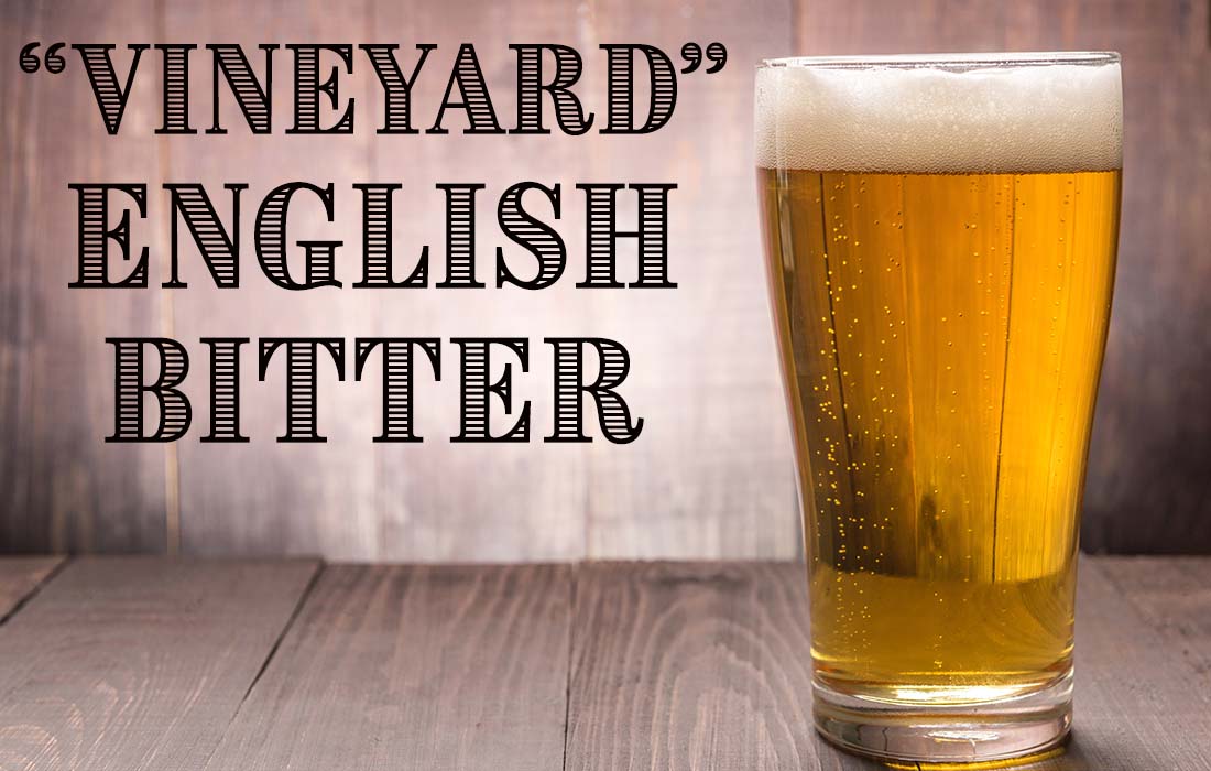 Vineyard English Bitter Ale Recipe