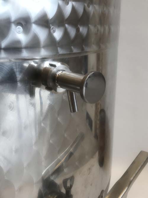 1000L+ Tank Accessory - Stainless Steel Sample Tap - 3/8