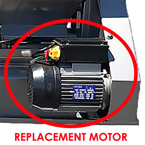 marchisio chrusher destemmer replacement motor conversion kit