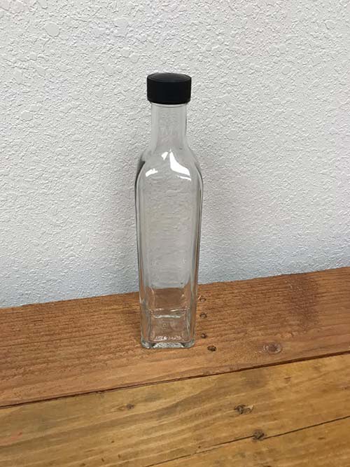 500 mL Marasca Bottle, Flint Clear, Screw Top - Case of 12