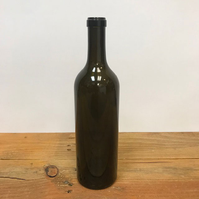 750-ml-Bordeaux-Wine-Bottles-Antique-Green-Euro-Neck