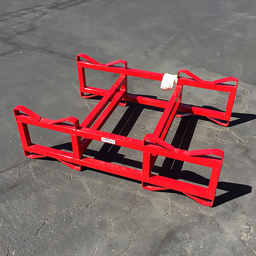 CLOSEOUT - Barrel Rack - Holds Two 30 Gallon Barrels 2