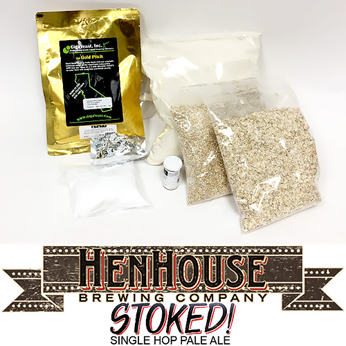 Henhouse STOKED! on Citra Juicy Pale Ale Partial Mash Extract Beer