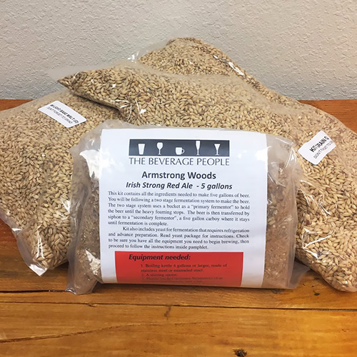 Armstrong Woods Irish Strong Red Ale All Grain Beer Kit 5 gal