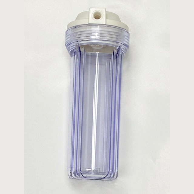 Filter Housing - 10 inch - Clear Plastic with 1/4 NPT