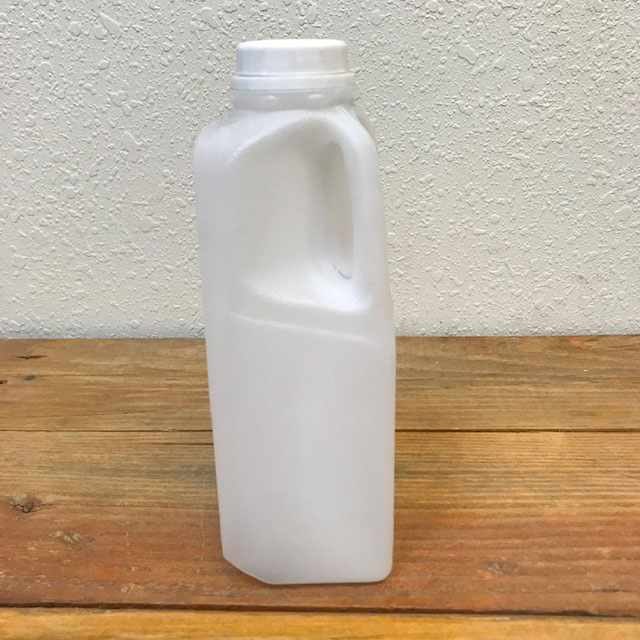 Apple Juice Jug - One Quart - HDPE plastic - Includes cap