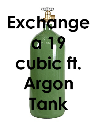 argon gas cylinder