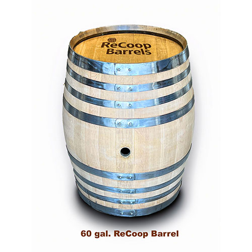 French Oak Recoop Barrel 60 gallons