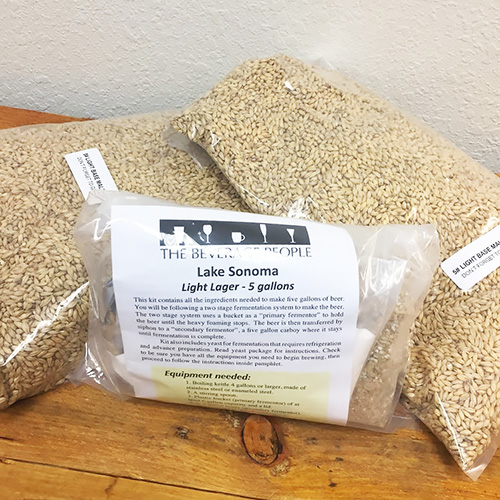 Lake Sonoma - Pale Lager - All Grain Beer Kit - 5 gal