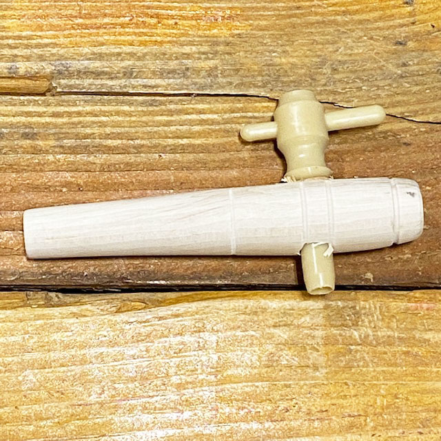 Wood Barrel Spigot #1 - 6 5/8