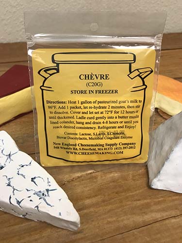 Chevre Direct Set Culture for Cheesemaking C20G