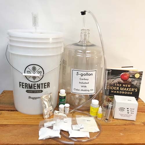 Hard Apple Cider Making Starter Equipment Kit for 5 Gallons