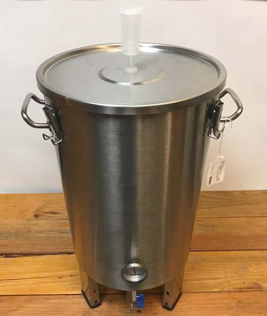 Conical-Stainless-Fermentor-32-liters