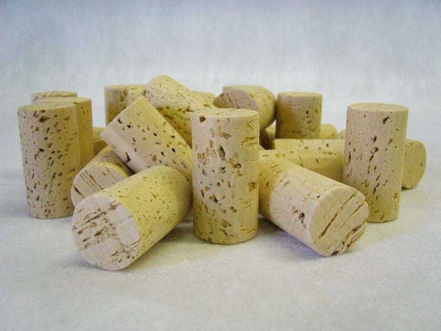 UF25 natural single piece wine corks