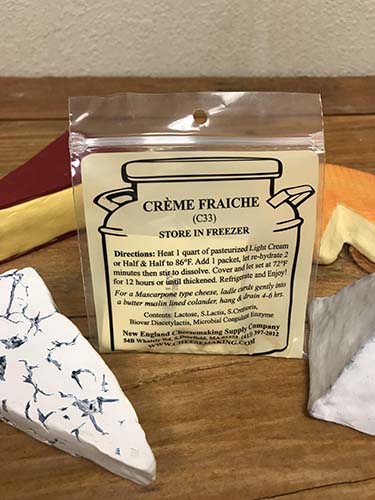 Creme Fraiche Direct Set Culture for Cheesemaking C33
