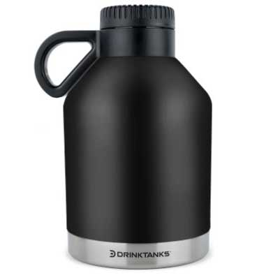 CLOSEOUT - DrinkTanks® Growler - 32 oz Session Series - Obsidian Color