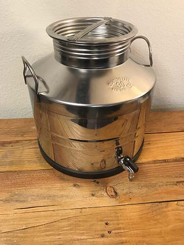 Economy Fusti - 30 liter Stainless Tank - Type D - Quattro Effe model