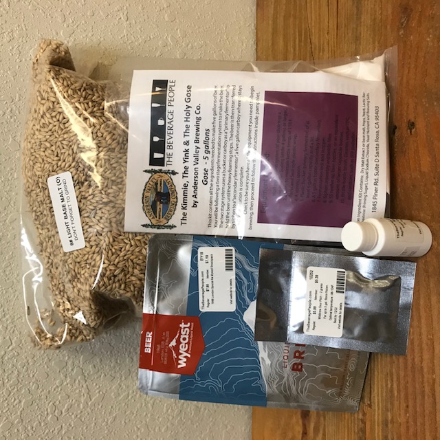 Gose (unfruited) by Anderson Valley Brewing All Grain Beer Kit 5