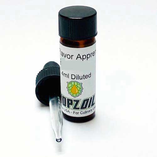 Hopzoil - Cascade Steam Distilled Essential Oil - 4 ml Diluted - Includes Dropper