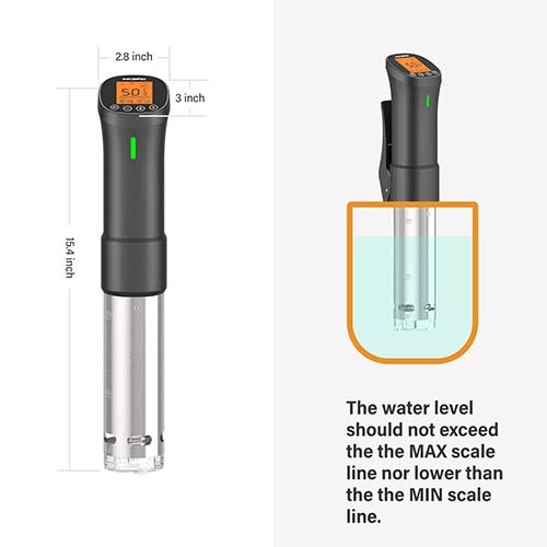 CLOSEOUT - Inkbird Sous Vide Immersion Cooker & Circulator - ISV-200