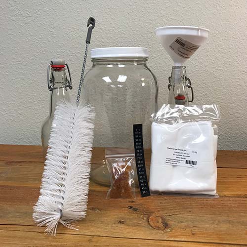 Water Kefir Starter Kit with Genuine Kefir Grains