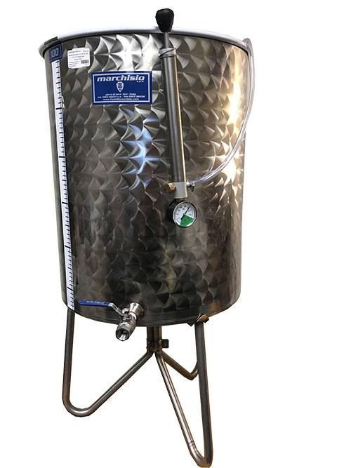 Marchisio Variable Volume Tank 100 liters 26 gallons