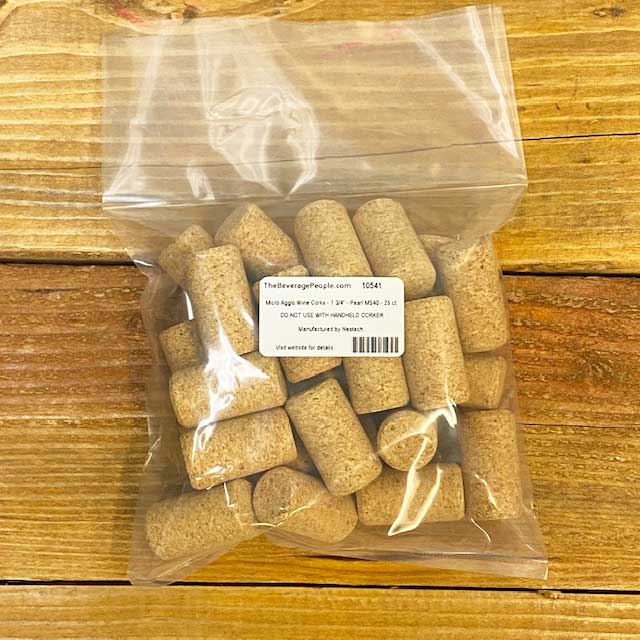 Micro Agglomerated Wine Corks - 1 3/4