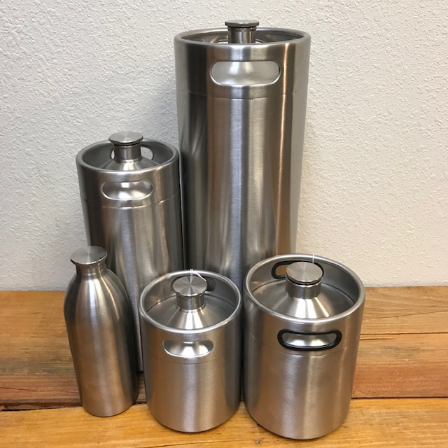 TEMPORARILY UNAVAILABLE - Personal Mini Keg - Double Wall & Insulated - 2 Liter 1