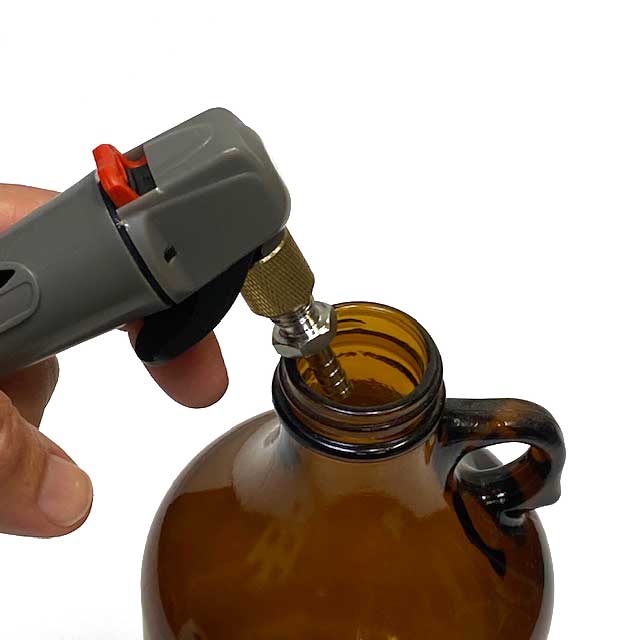 CO2 Mini Purger - Portable - for use with 16 g Threaded Bulbs 1