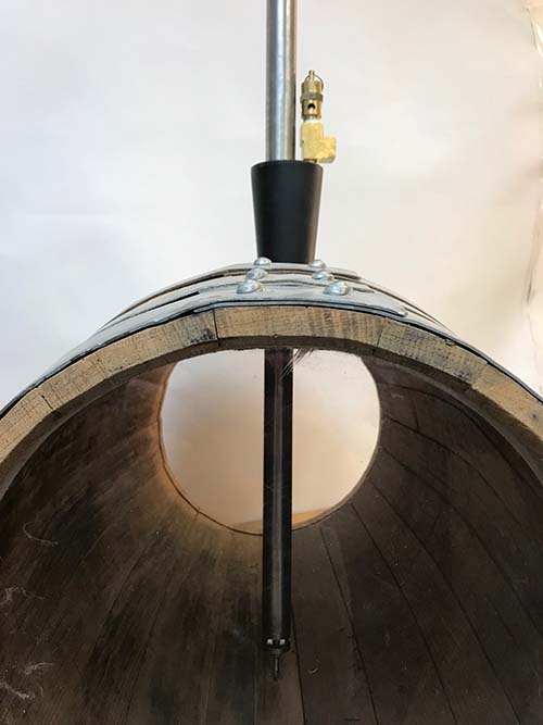 Pressure Racking Wand for Barrel  -  Bottom Adjusting 2