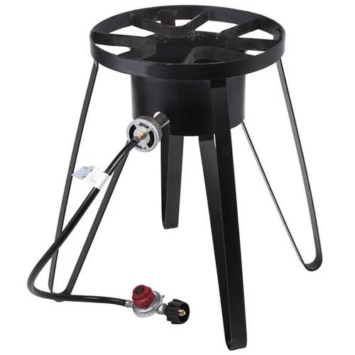 Propane Burner With Tall Legs, 55,000 BTU