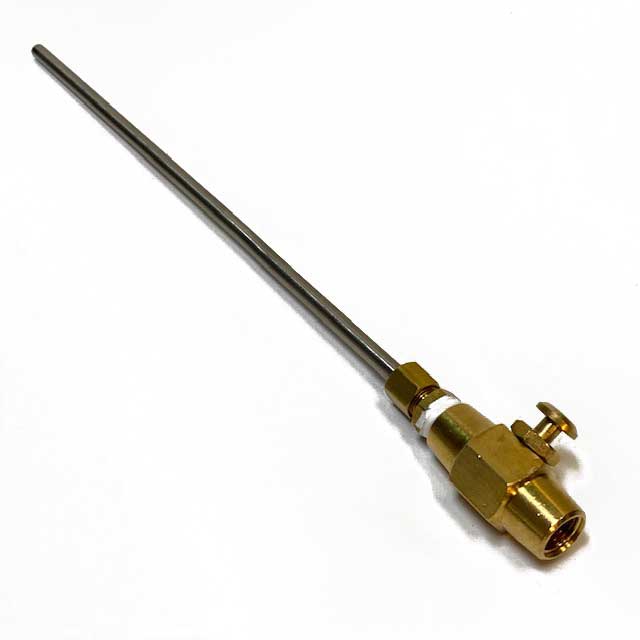 Gas Purge Wand with Button Valve