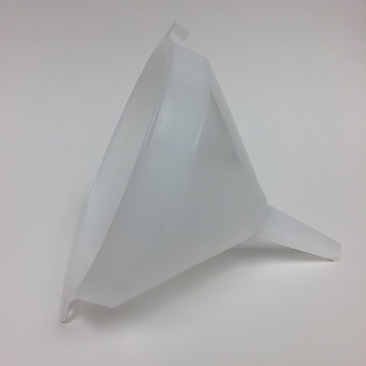 Funnel - White Plastic - 6