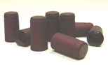  Burgundy Matte - Heat Shrink Sleeve - PVC Wine Bottle Capsule - Single 1