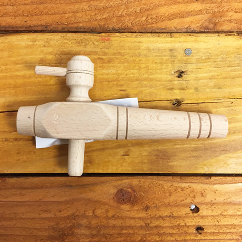 Wood Barrel Spigot #00 - 4 3/4