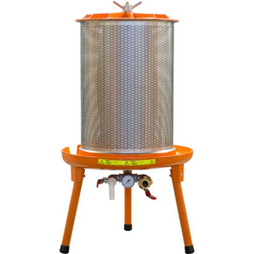 DISCONTINUED - Speidel Water Bladder Press - Stainless Cage - 24 gallon - 90 liter capacity