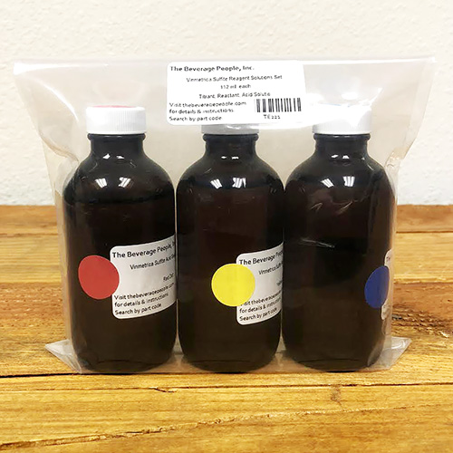 Vinmetrica Sulfite Reagent Solution Set