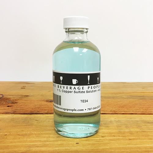 1% Copper Sulfate Solution - 4 oz