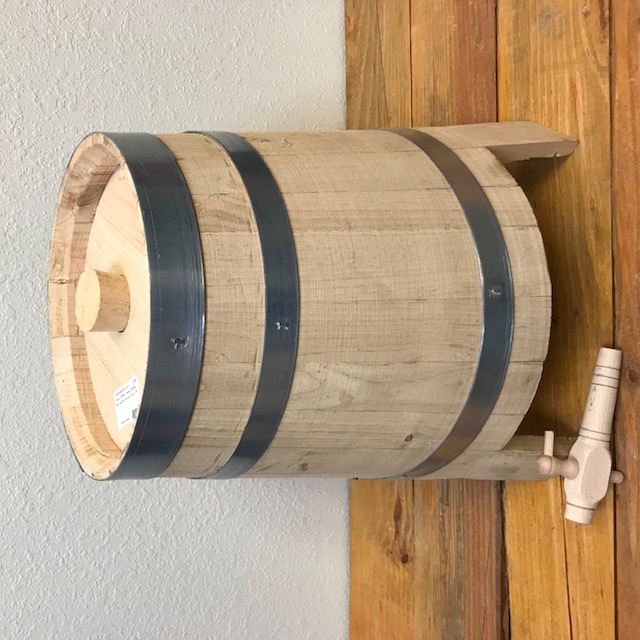Italian Vinegar Barrel - Wood Legs - 2.6 gal - 10 liter