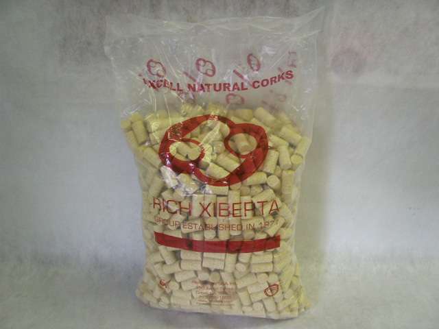 Twin Disk Wine Corks - 1 3/4 in. - Xiberta - Pack of 1000 1