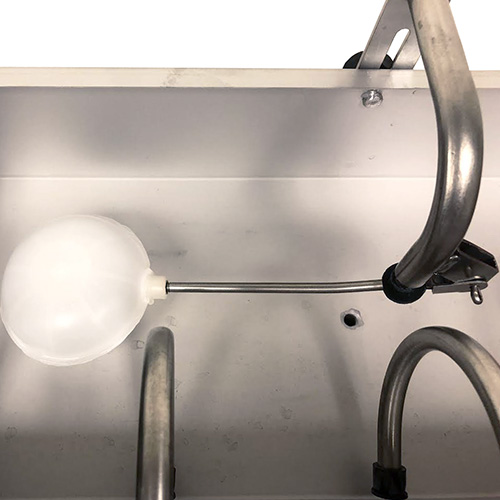 stainless five bottle filler