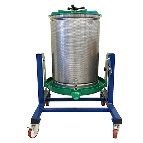 bladder grape press