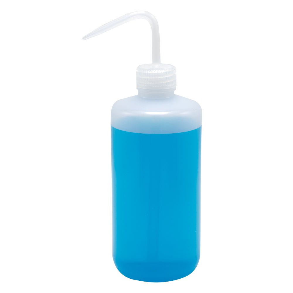 Wash Bottle, 500 ml, Clear, leakproof