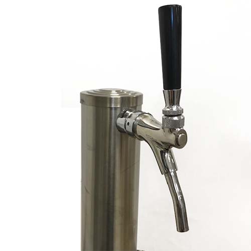 Winerator for Wine on Tap - Single Faucet Tower - Stainless Service Components - Temp range 26 - 82 degrees F. 1