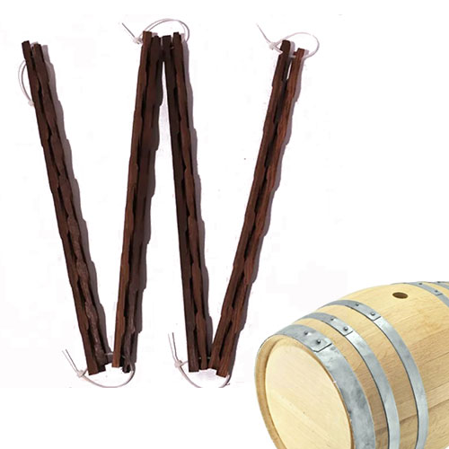 WineStix Barrel Tethers - French Oak - Medium Toast - 8 Staves